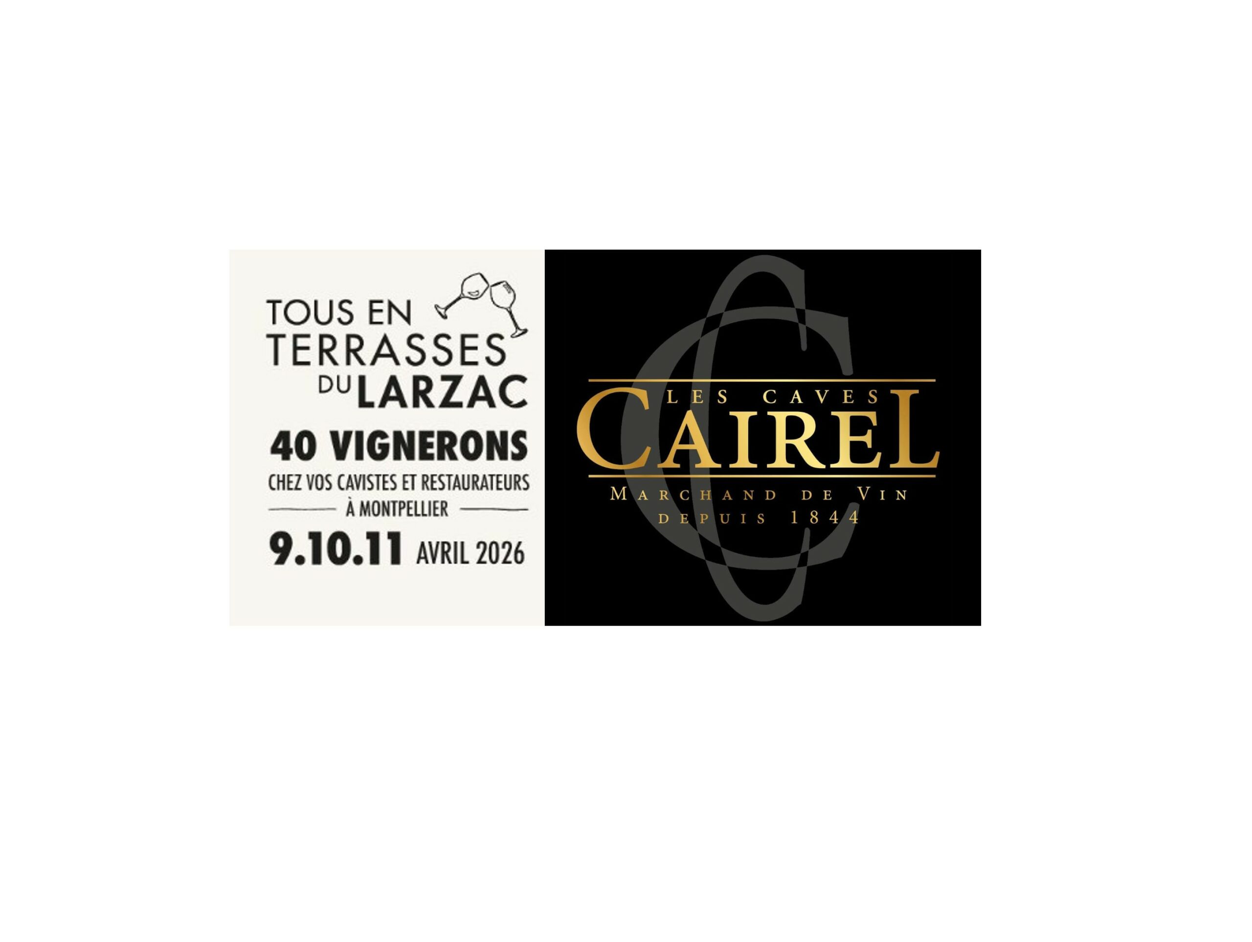 Tous en Terrasses du Larzac aux Caves Cairel, le 11 Avril 2026